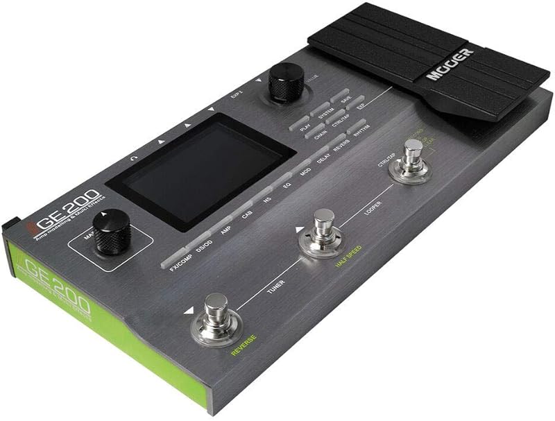 MOOER GE200 - 「Micro Preamp」シリーズを含む全55種類のアンプ