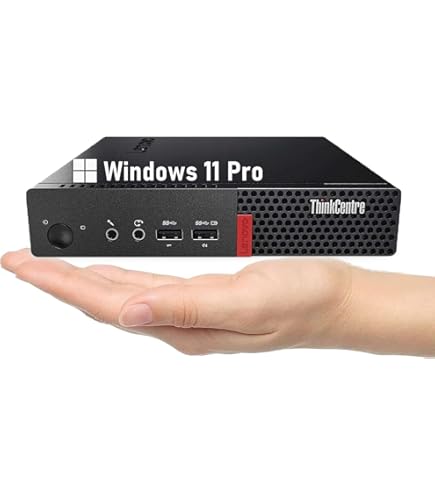 Amazon.com: Lenovo ThinkCentre M630e Tiny Desktop Computer - Intel