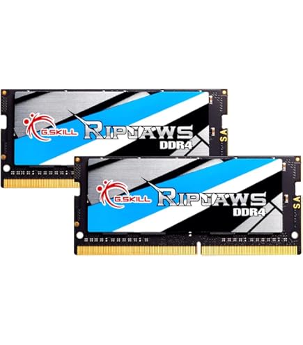 G.SKILL Ripjaws DDR4 SO-DIMM Series DDR4 RAM 32GB (2x16GB) 3200MT