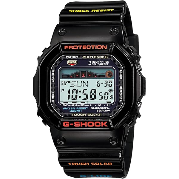 Amazon.com: Casio G-Shock Tough Solar Red Plastic Resin Case and