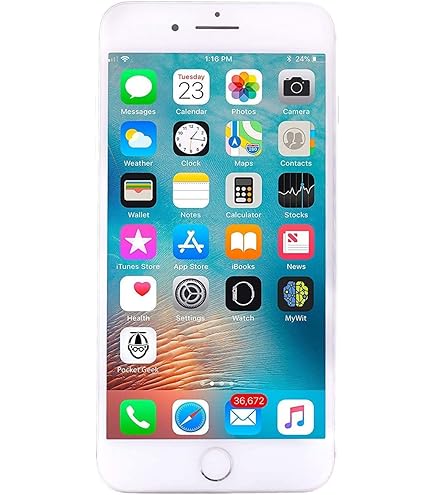 Amazon.com: Apple iPhone 8 Plus (64GB, Silver) [Locked] + Carrier
