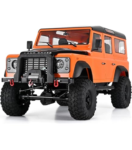 Amazon.com: DOUBLE E 1/8 Land Rover Defender D110 RC Crawler Truck