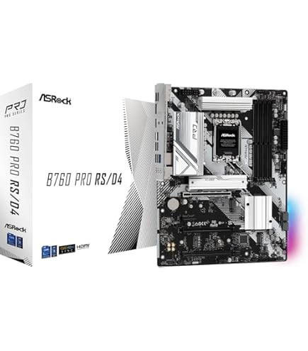 Amazon.com: ASRock B760 Pro RSD4 LGA1700 ATX Motherboard