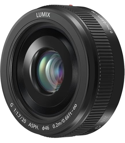 Amazon.com : Panasonic Lumix G H-H020 20mm f/1.7 Aspherical