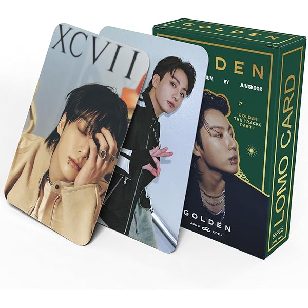 JUNGKOOK - [GOLDEN] (SOLID Ver.) Book Case + Photo Book + CD & CD