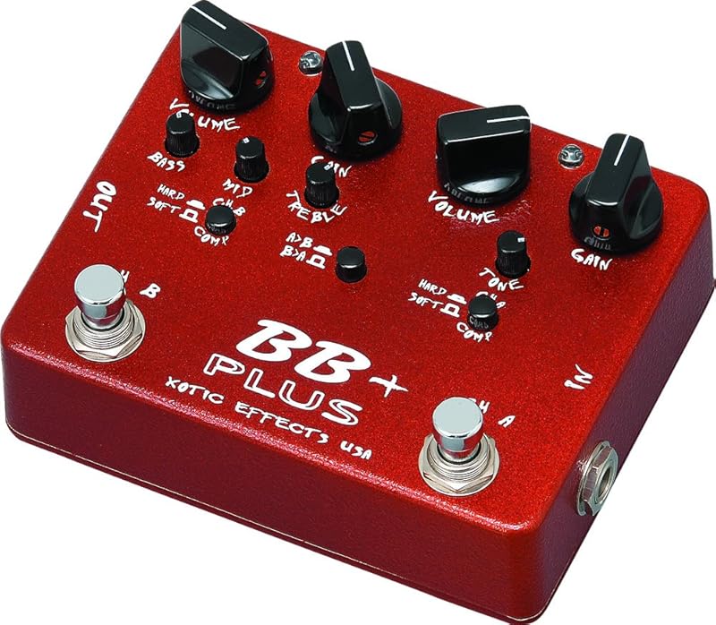 Xotic BB Plus - 「BB Preamp」を元に開発された2チャンネル仕様の