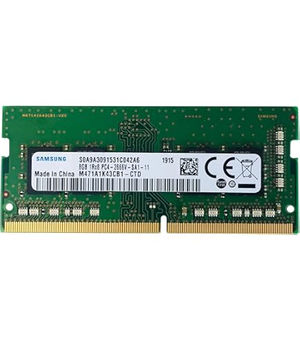 Samsung 8GB DDR4 2666MHz PC4-21300 (PC4-2666V) CL19 SODIMM 1Rx8