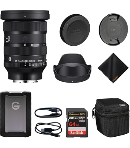 Amazon.com : Sigma 24-70mm f2.8 DG DN II Art Lens Sony E, Full