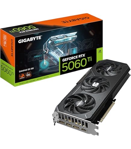Gigabyte GeForce RTX 5060 Ti Gaming OC 16G Graphics Card - 16GB