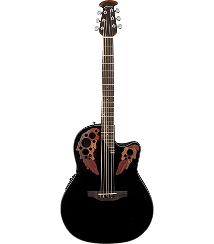 Amazon.com: Ovation CE44P-FKOA Acoustic-Electric Guitar, Figured