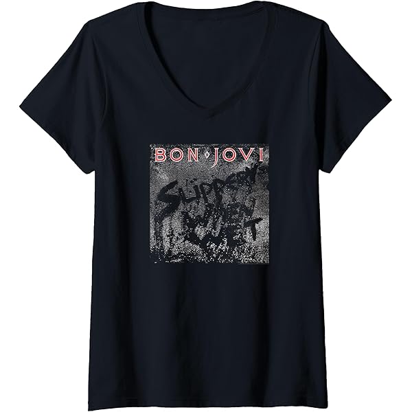 Amazon.com: Bon Jovi New Jersey T-Shirt : Clothing, Shoes & Jewelry