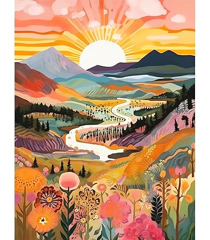 Amazon.com: DIAMOND ART CLUB Ocean Whisper Path Diamond Painting