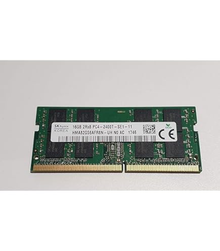 SK HYNIX 16GB 2RX8 DDR4 SO-DIMM PC4-21300 2666MHZ Memory Module