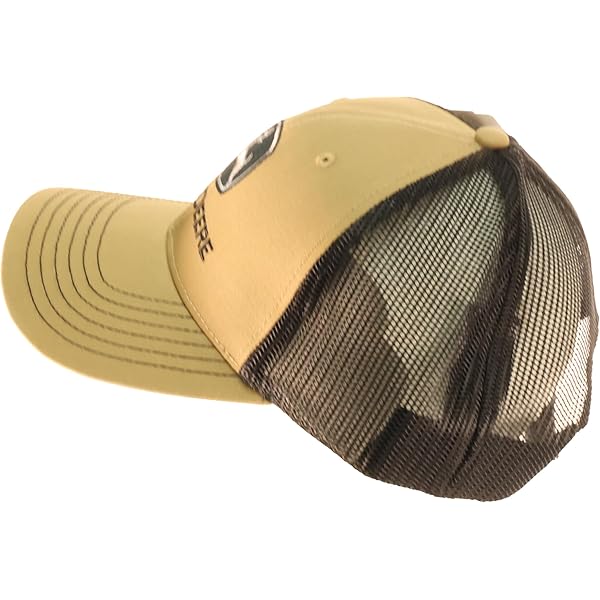 John Deere Men's Brown Canvas Hat with Patch at Amazon Men's