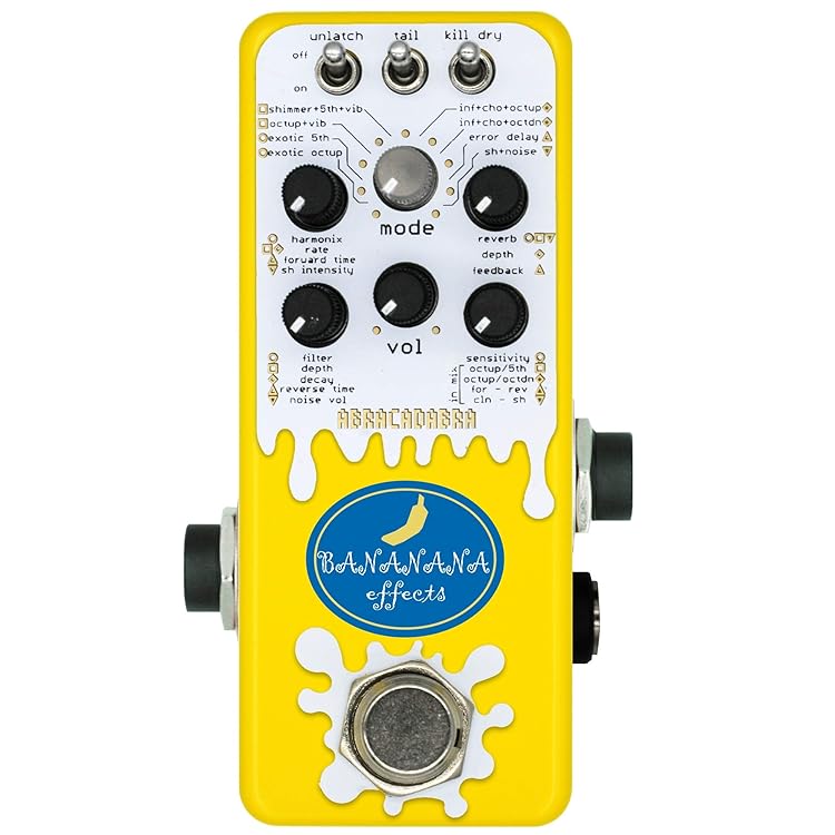 Bananana Effects ABRACADABRA - 8種類のアヴァンギャルドかつ有機的な