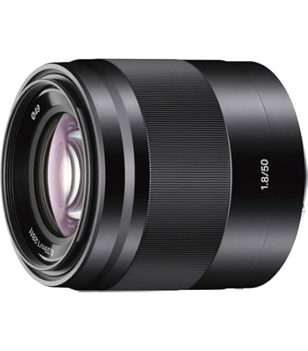Amazon.com : Sony - FE 50mm F1.8 Standard Lens (SEL50F18F), Black