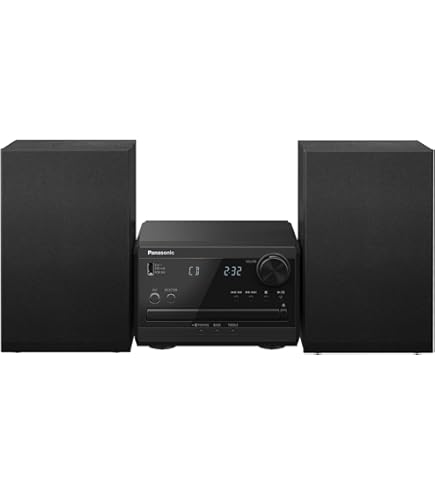 Amazon.com: Pioneer CD Mini Component System X-EM26(B) （Black