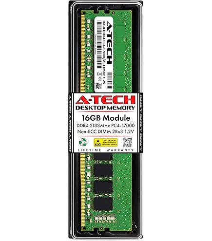 Micron 8GB DDR4 2Rx8 PC4-2133P-UBB MTA16ATF1G64AZ-2G1A2 Desktop