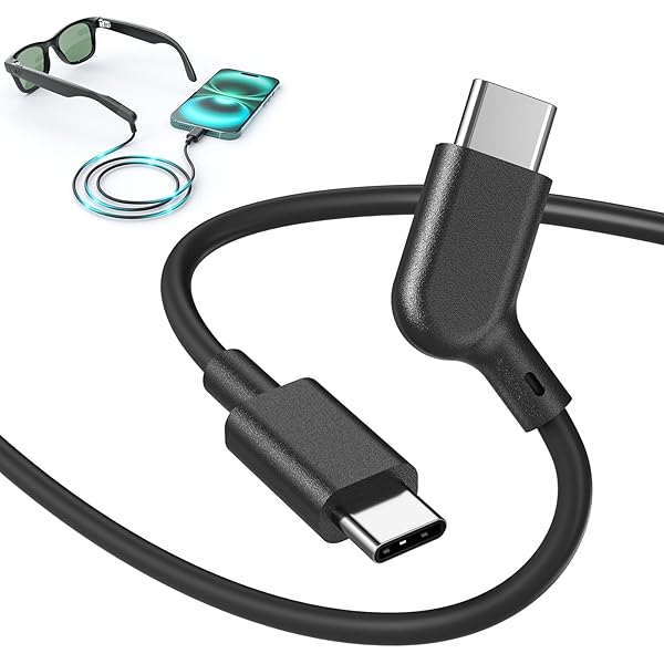 Amazon.com: XREAL C-C Cable, 0.8m 2.6ft USB-C to USB-C Video