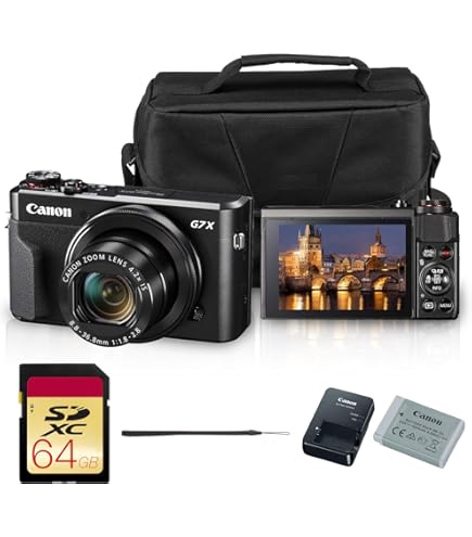Amazon.com : Canon PowerShot G7 X Mark II Digital Camera (1066C001