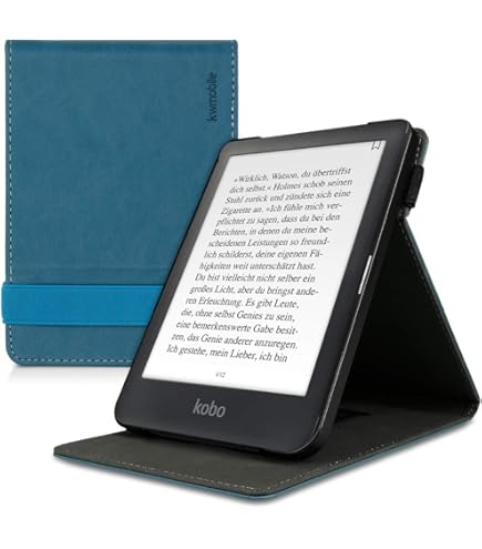 Amazon.com: kwmobile Origami Case Compatible with Kobo Clara HD