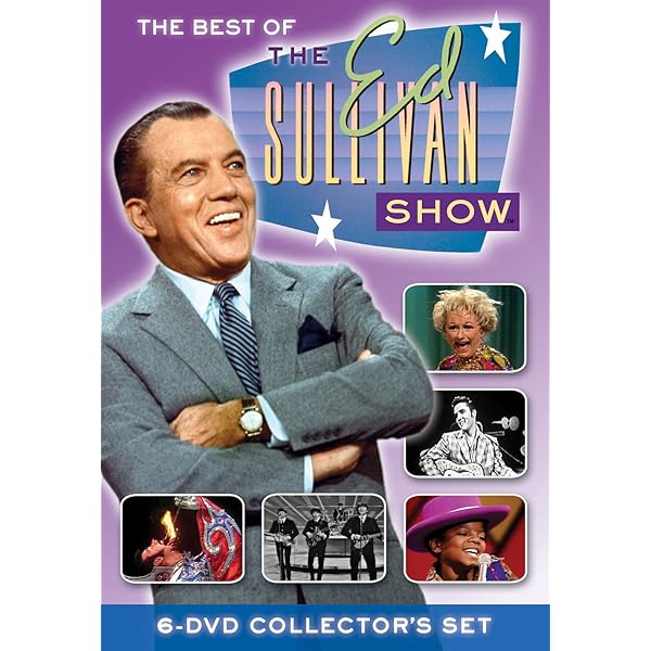 エド・サリヴァン・ショー5枚組DVDセット+Jブラウン・ロストテープDVD