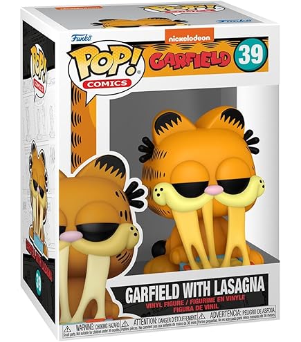 Amazon.com: Funko POP! Comics: Garfield– Garfield with Pooky