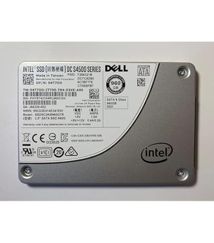 Amazon.com: Intel D3-S4520 960 GB Solid State Drive - 2.5