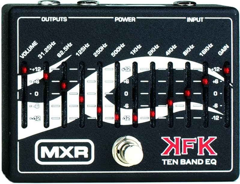 MXR KFK-1 TEN BAND EQUALIZER - スレイヤーのギタリスト「ケリー