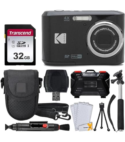 Amazon.com : Kodak PIXPRO FZ45 Digital Camera (White) + 32GB