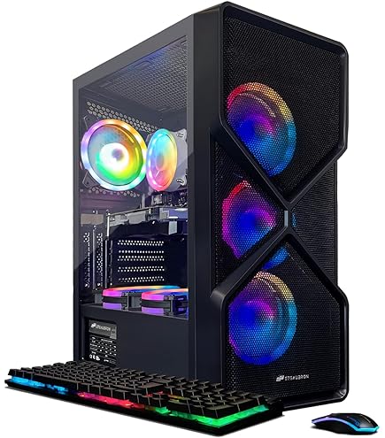 Amazon.com: STGAubron Gaming PC Computer Desktop, AMD Ryzen 5 5500