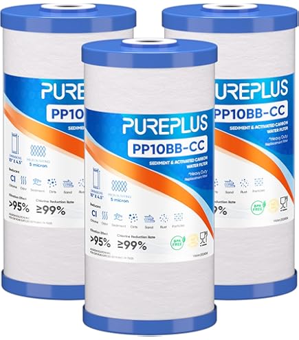 Pentek 150469 3/4-Inch 10-Inch Big Blue Filter Housing : Amazon.ca