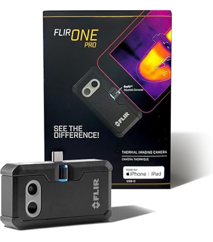 Amazon.com: FLIR ONE Pro LT - High resolution Thermal Imaging