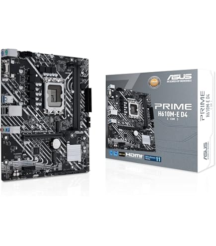 Amazon.com: ASUS Prime B760M-K D4 Intel® B760 (LGA 1700)(13th and