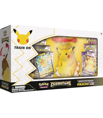 Amazon.com: Pokemon TCG: Celebrations - Premium Figure Collection