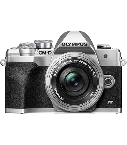 Amazon.com : Olympus' OM-D E-M10 MarkIII Double Zoom kit (Silver