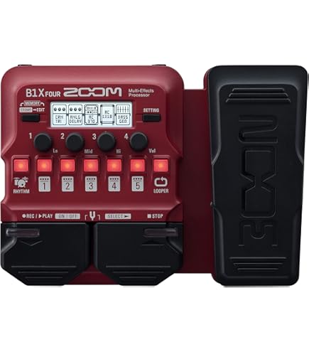 Amazon.com: Zoom A1X FOUR Acoustic Instrument Multi-Effects