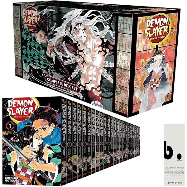 Amazon.com: Demon Slayer: Kimetsu no Yaiba Complete Box Set