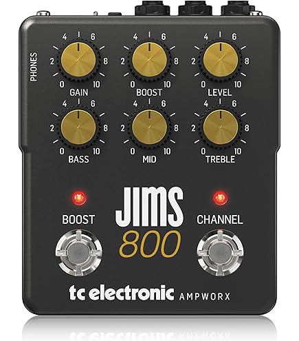 Amazon.com: TC Electronic Ampworx V550 Preamp Pedal : Musical