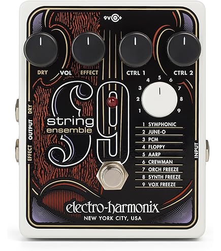 Amazon.com: Electro-Harmonix SYNTH9 Synthesizer Machine Pedal
