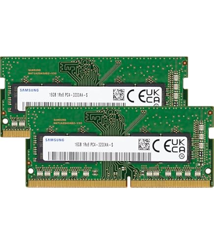Samsung 16GB DDR4 3200MHz PC4-25600 (PC4-3200AA) CL22 SODIMM 1Rx8