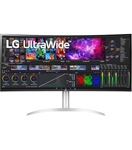 Amazon.com: LG 40WP95C-W 40'' UltraWide Curved WUHD (5120 x 2160