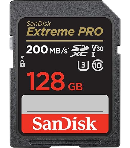 Amazon.com: SanDisk 128GB Extreme Pro Memory Card for FujiFilm X