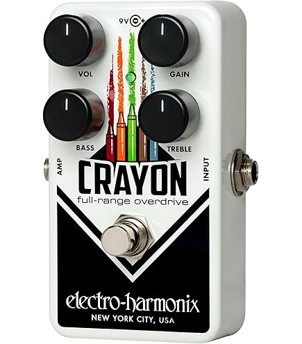 Amazon.com: JHS Pedals Crayon Fuzz Guitar Effects Pedal : Musical