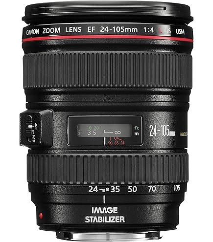 Amazon.com : Canon EF 24–105mm f/4L is II USM Lens, Black