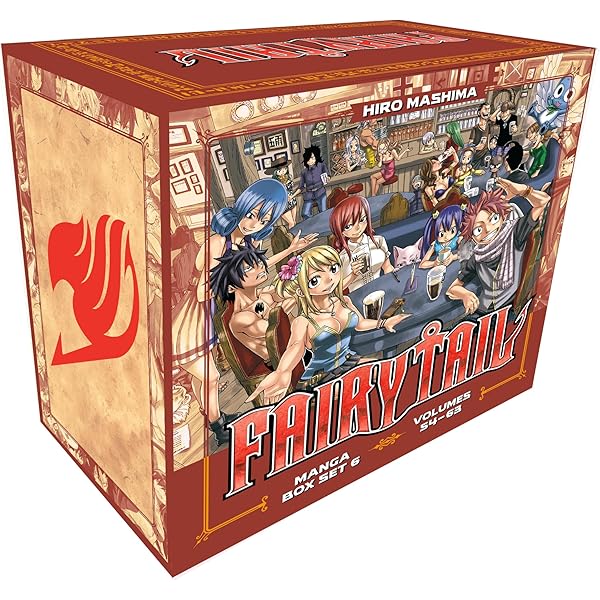 Amazon.com: FAIRY TAIL Manga Box Set 1: 9781632368850: Mashima