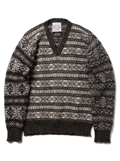 ビームス・プラスがジャミーソンズに別注したクレイジーフェアアイル柄