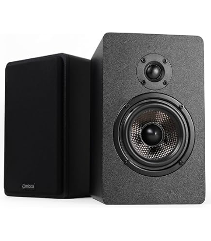 Amazon.com: Micca COVO-S Compact 2-Way Bookshelf Speakers (Pair