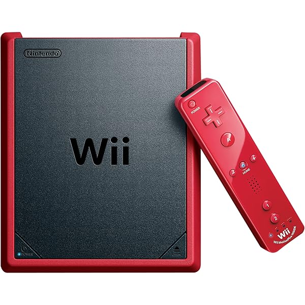 Amazon.com: Nintendo Wii Mini Console - Red/Black (Renewed
