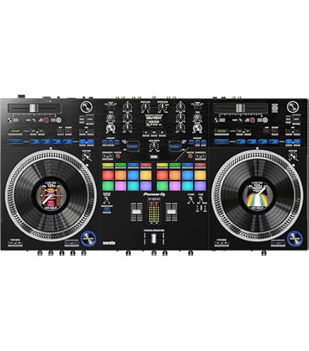 Amazon.com: Pioneer DDJ-REV5 4-deck DJ Controller with Headliner